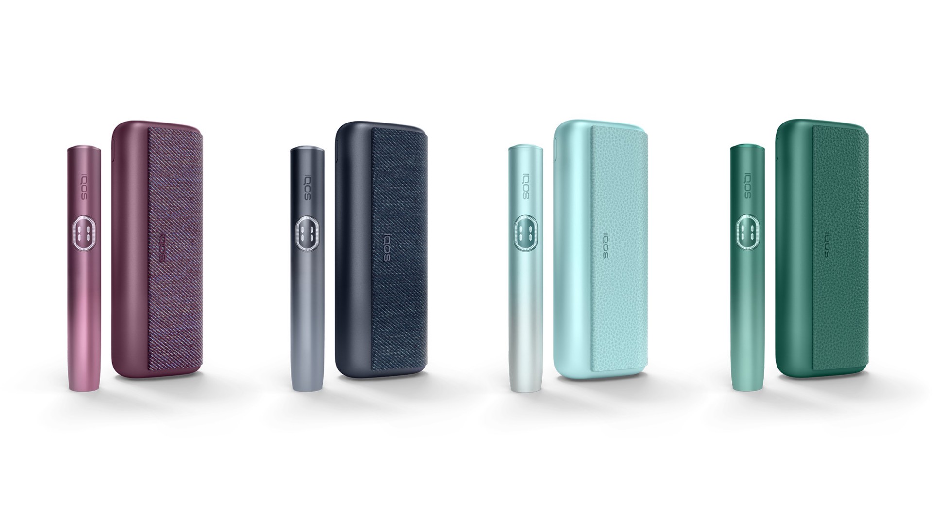 IQOS ILUMA i PRIME — barevné varianty