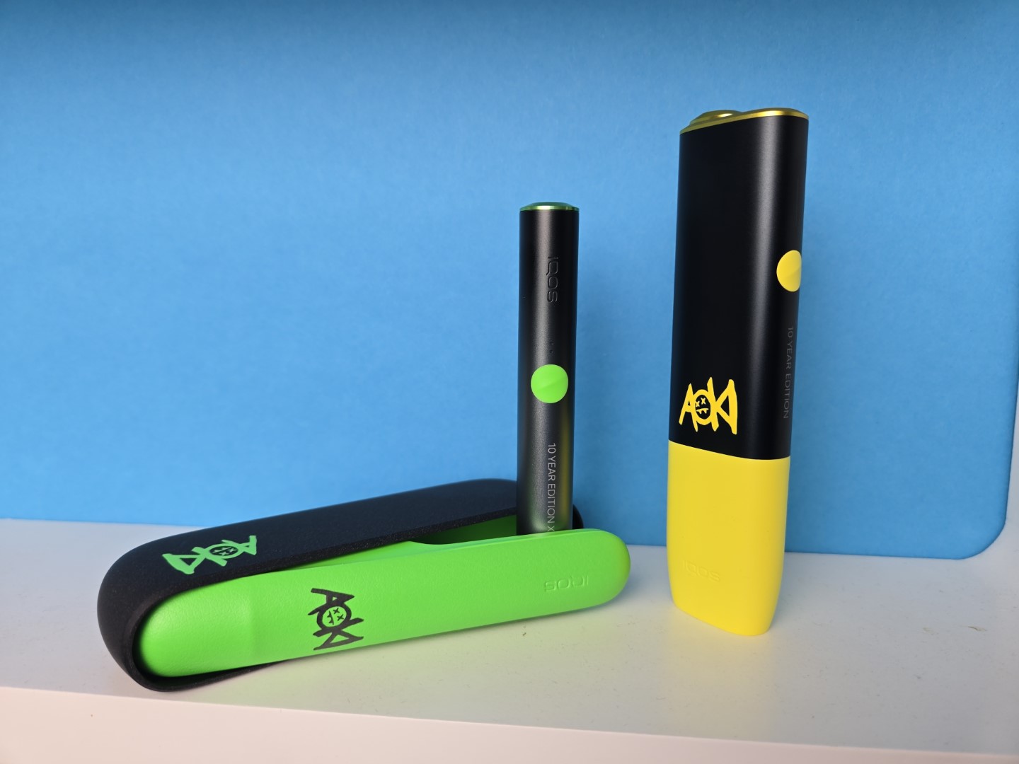 Nová limitka IQOS ILUMA Steve Aoki 10 year edition