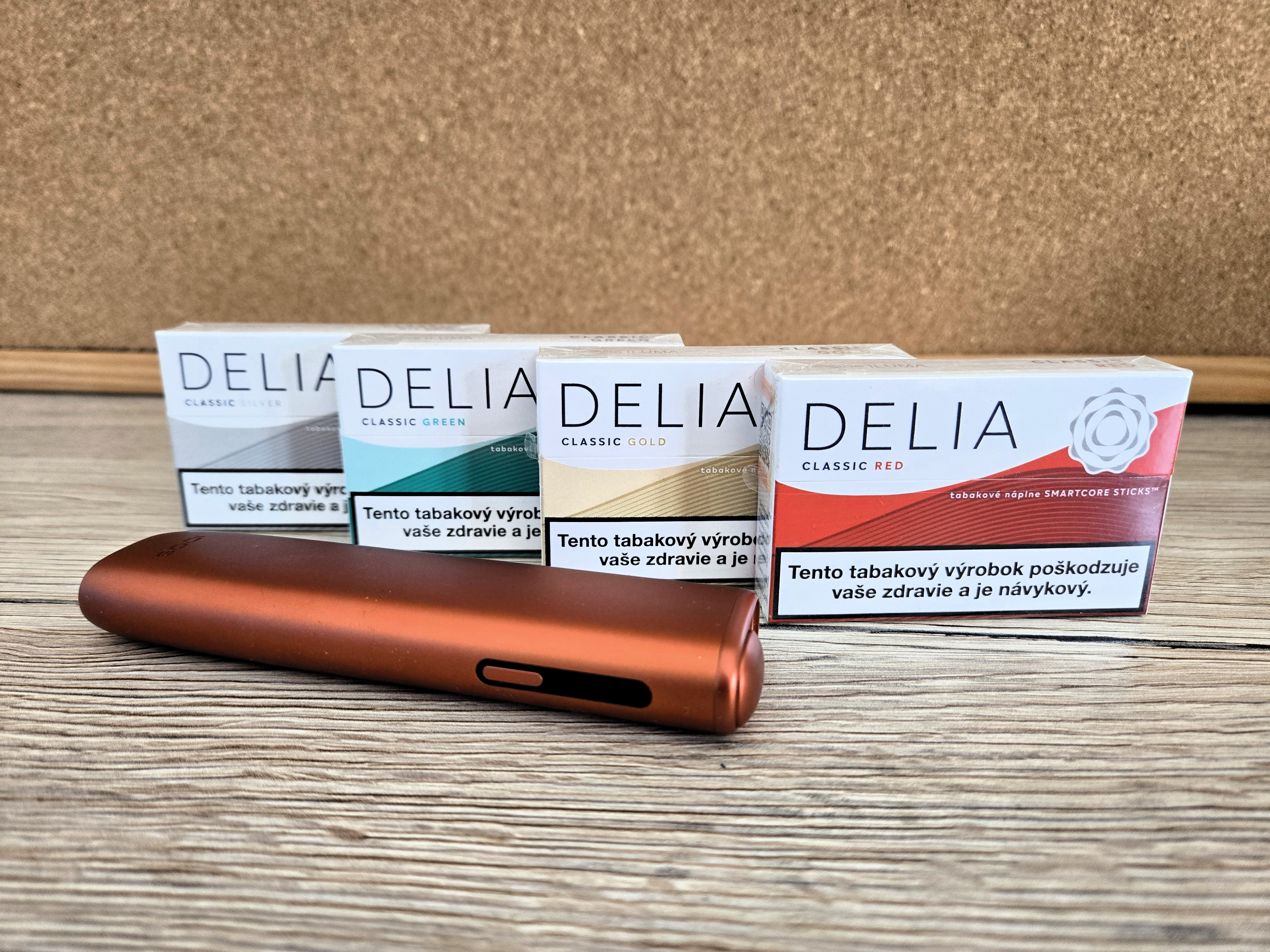 DELIA náplně pro IQOS ILUMA – nová řada s čistým tabákem