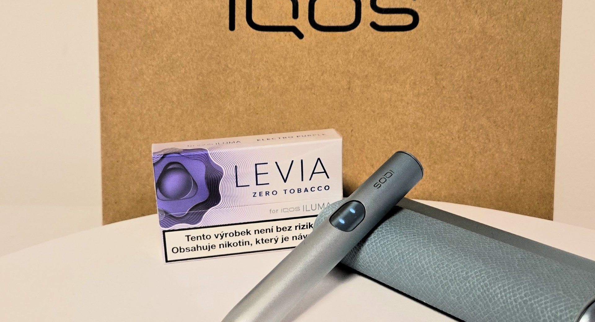 Novinka LEVIA ELECTRO PURPLE, nový název a barva, stejná chuť borůvek pro IQOS ILUMA