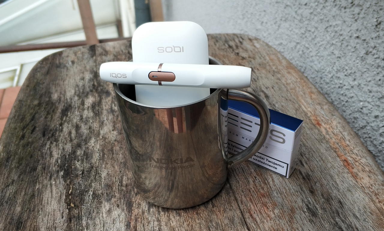 Namočený IQOS ILUMA: první pomoc po vodě, dešti nebo vyprání