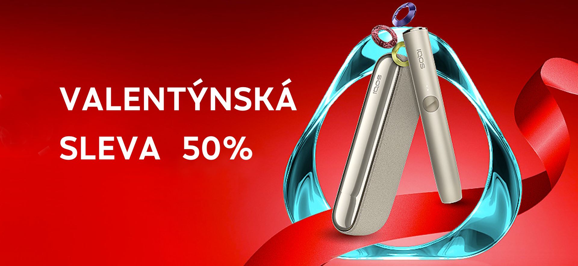Valentýn u IQOS pokračuje, 50% sleva na limitované kryty nebo dvířka až do konce února